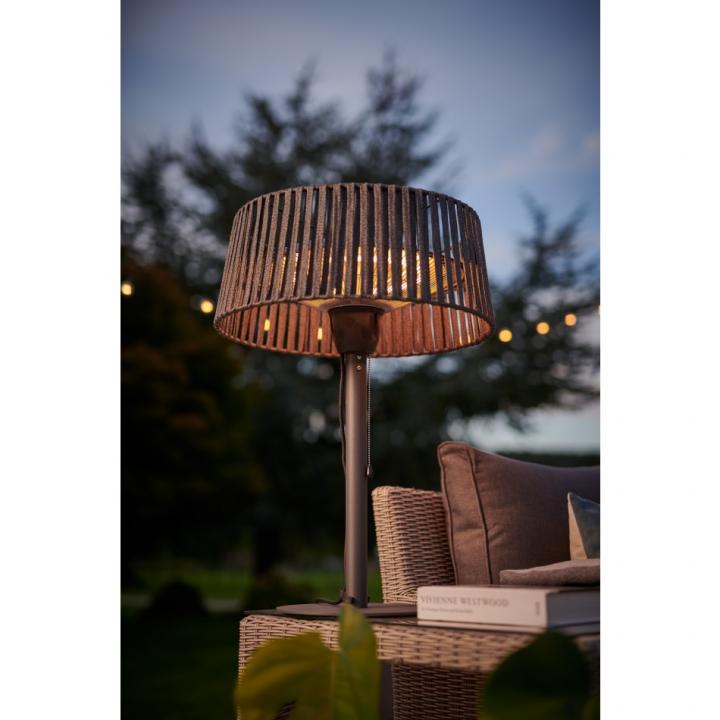 Plush Electric Heater Table Top Trioscape Garden Centre