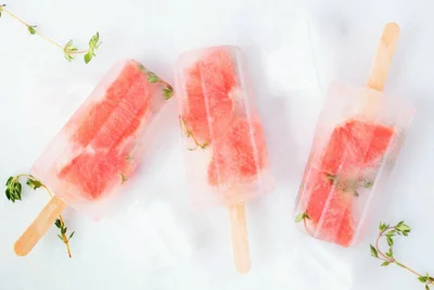 Make Your Own Ice Lollies with Herbs from the Garden