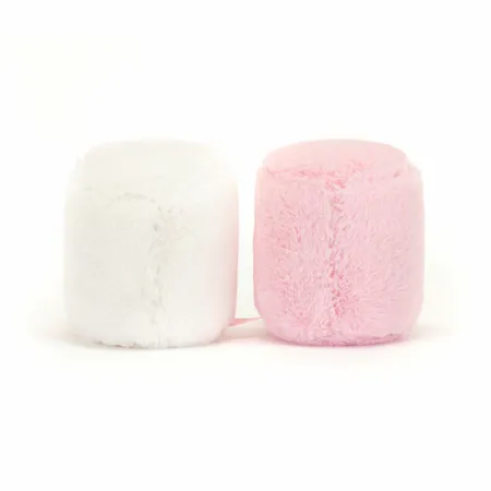 Amuseables Pink and White Marshmallow Pair - image 3