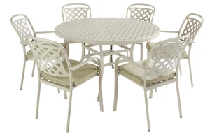 Berkeley 6 Seat Round Set - Maize - image 1