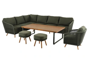 Eden Rectangular Casual Dining Set - Juniper/Moss - image 1