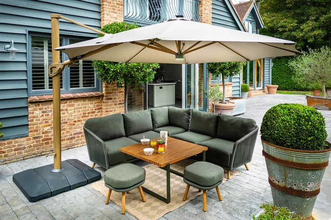 Eden Square Casual Dining Set - Juniper/Moss - image 5
