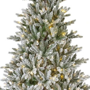 EVERLANDS Allison Pine Snowy Prelit 6ft 180cm - image 4