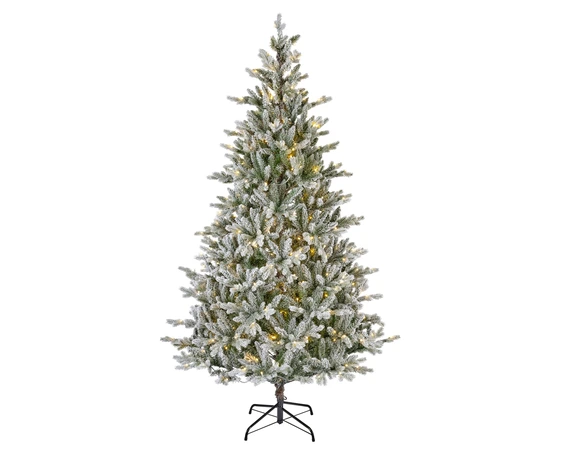EVERLANDS Allison Pine Snowy Prelit 6ft 180cm - image 1