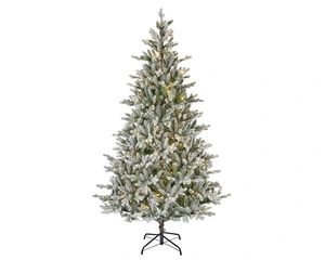 EVERLANDS Allison Pine Snowy Prelit 6ft 180cm - image 1