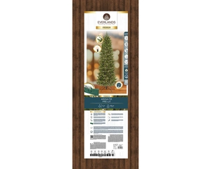 EVERLANDS Bretton Fir Prelit 7ft 210cm - image 2