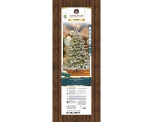 EVERLANDS Nordmann Fir Snowy Prelit 7ft 210cm - image 2