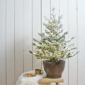 EVERLANDS Norway Potted Tree Snowy Micro LED 120cm - image 2