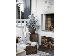 EVERLANDS Norway Potted Tree Snowy Micro LED 90cm - image 2