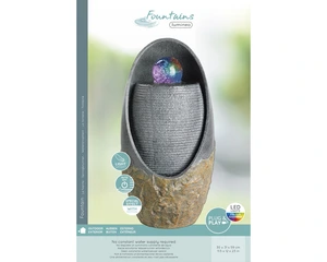 Fountain Crystal Ball Oval - image 5