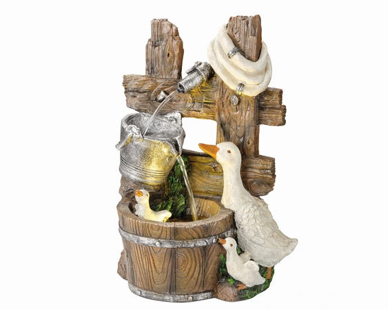 Fountain Ducks At Tap - image 1