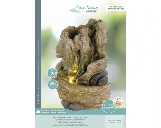 Fountain Log Waterfall - image 2