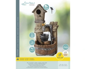 Fountain Robin Barrel Solar - image 5