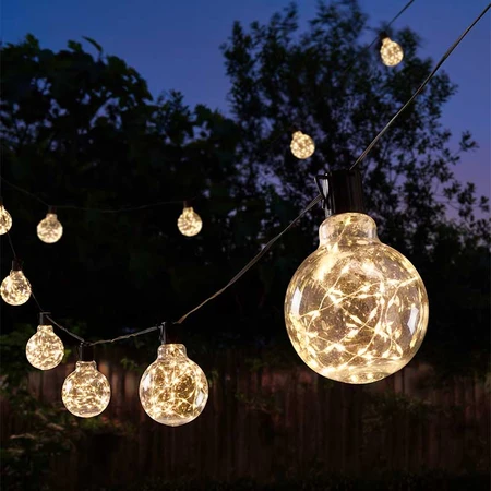 Galaxy Firefly Festoons LV String Lights, Warm White - Set of 20