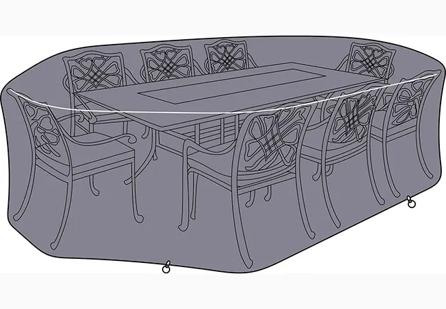 Hartman 8 Seat Rectangular Cover