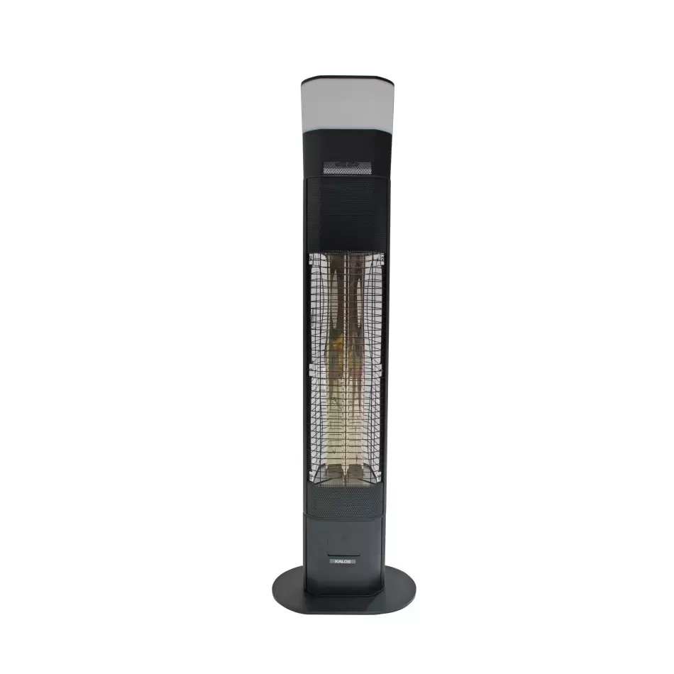 Ibiza - Small Standing Heater with LED and Bluetooth Speaker (1800w) -  Trioscape Garden Centre