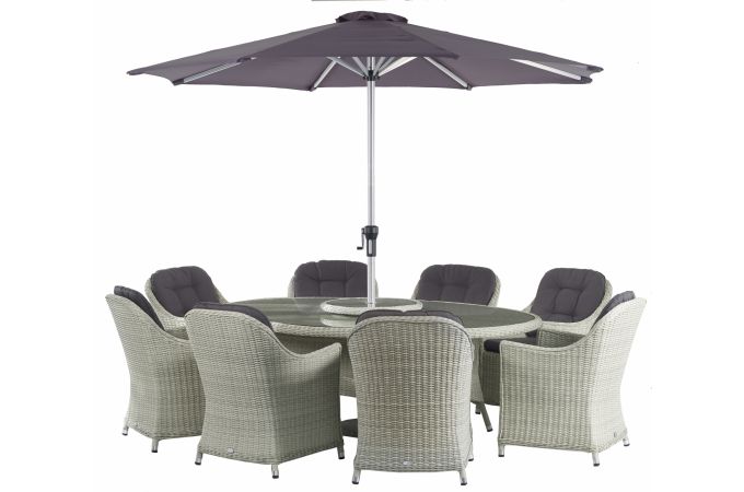 table parasol and base