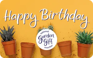 National Garden Gift Voucher - Happy Birthday! - image 1