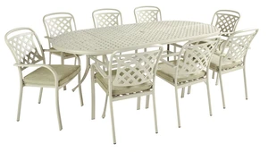 Berkeley 8 Seat Oval Set - Maize - image 1