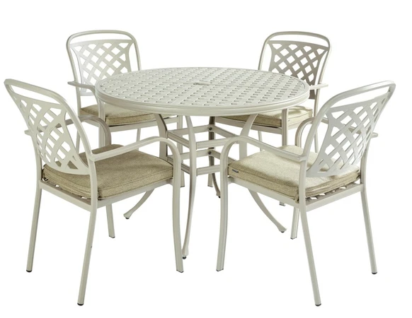 Berkeley 4 Seat Round Set - Maize - image 1