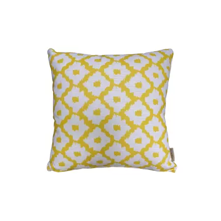 Lemon Wicker Square Scatter Cushion