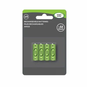 2/3 AA 200mAh 4 Pack