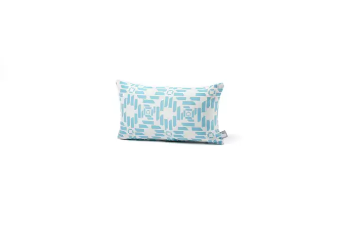 B CUSHION MARTINIQUE TURQUOISE SML (30x50)