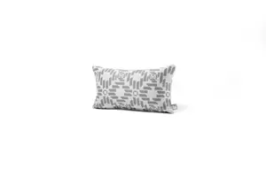 B CUSHION MARTINIQUE GREY SML (30x50)