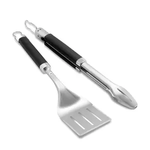 Precision Grill Tongs & Spatula Set - image 2