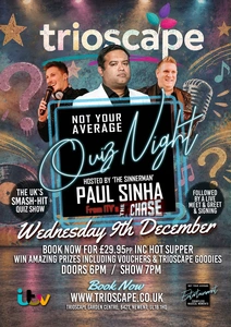 Quiz Night with ITV's - Paul Sinha - "The Sinnerman"