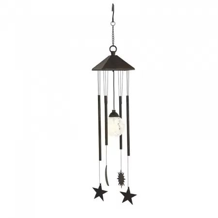 Sun Moon Star Solar Windchime - image 3