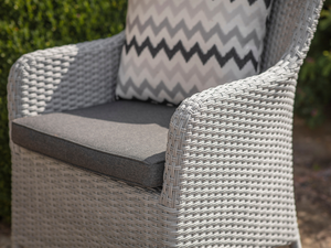 Tetbury 80cm Tree-Free Bistro Table with 2 Dining Chairs - Graphite - image 4