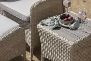 Tetbury Recliner Set with 2 Footstools & Tree-Free Coffee Table - Nutmeg - image 2