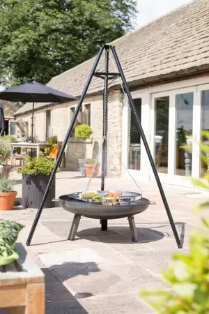Tripod with Hanging Grill - image 2