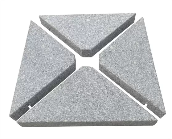 Truro 3.0m Square Side Post Parasol (includes Granite Base & Protective cover) - Sand - image 4