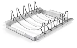 Deluxe Barbecue Rack - Rib and Roast - image 1