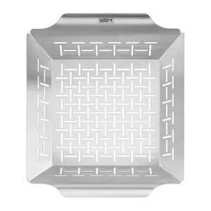 Deluxe Grilling Basket - Large - Square - image 4