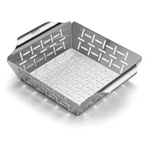 Deluxe Grilling Basket - Small - Square - image 1