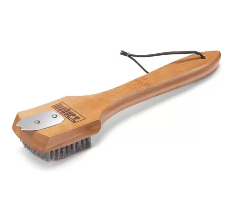 Weber Grill Brush 12in (wooden)