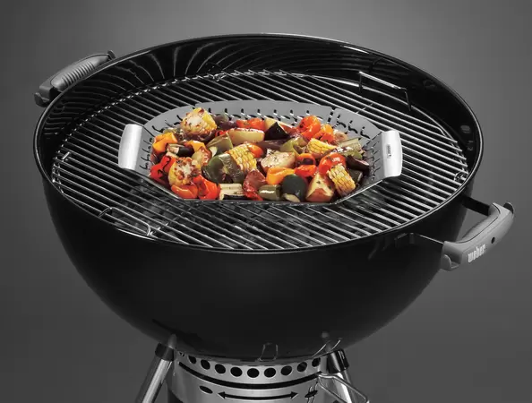 Premium grilling basket, Large, stainless steel - image 2