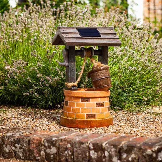 solar powered garden feature. Duck Family Water Feature by Smart Solar