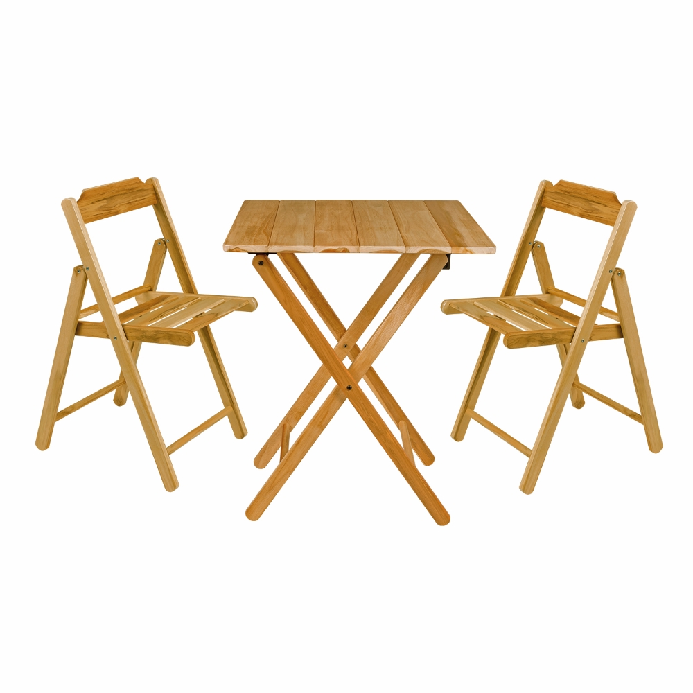 Wooden Bistro Set Trioscape Garden Centre