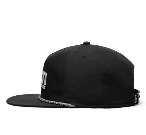 YETI Coolers Flat Brim Rope Hat - Black - image 3