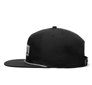 YETI Coolers Flat Brim Rope Hat - Black - image 3