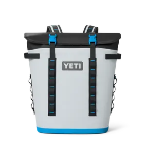 YETI Hopper Backpack M20 Soft Cooler - Fog Grey/Blue
