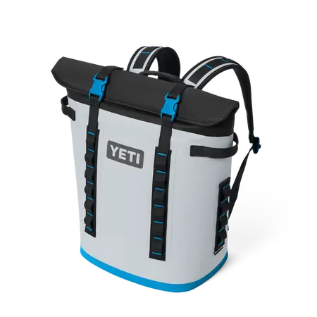 YETI Hopper Backpack M20 Soft Cooler - Fog Grey/Blue - image 2