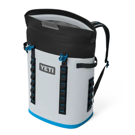 YETI Hopper Backpack M20 Soft Cooler - Fog Grey/Blue - image 3