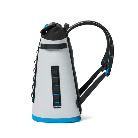YETI Hopper Backpack M20 Soft Cooler - Fog Grey/Blue - image 4